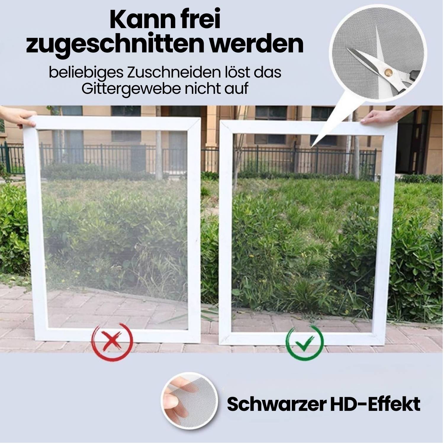 Cat Proof Window Screen 100 x 100 cm, image 8