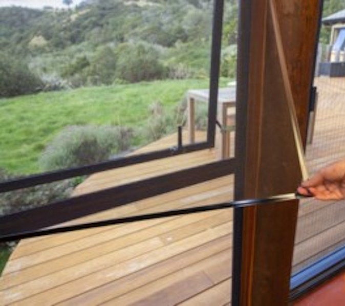 Magnetic Window Screen Standard Mesh (Grey) 100 x 100 cm, image 2